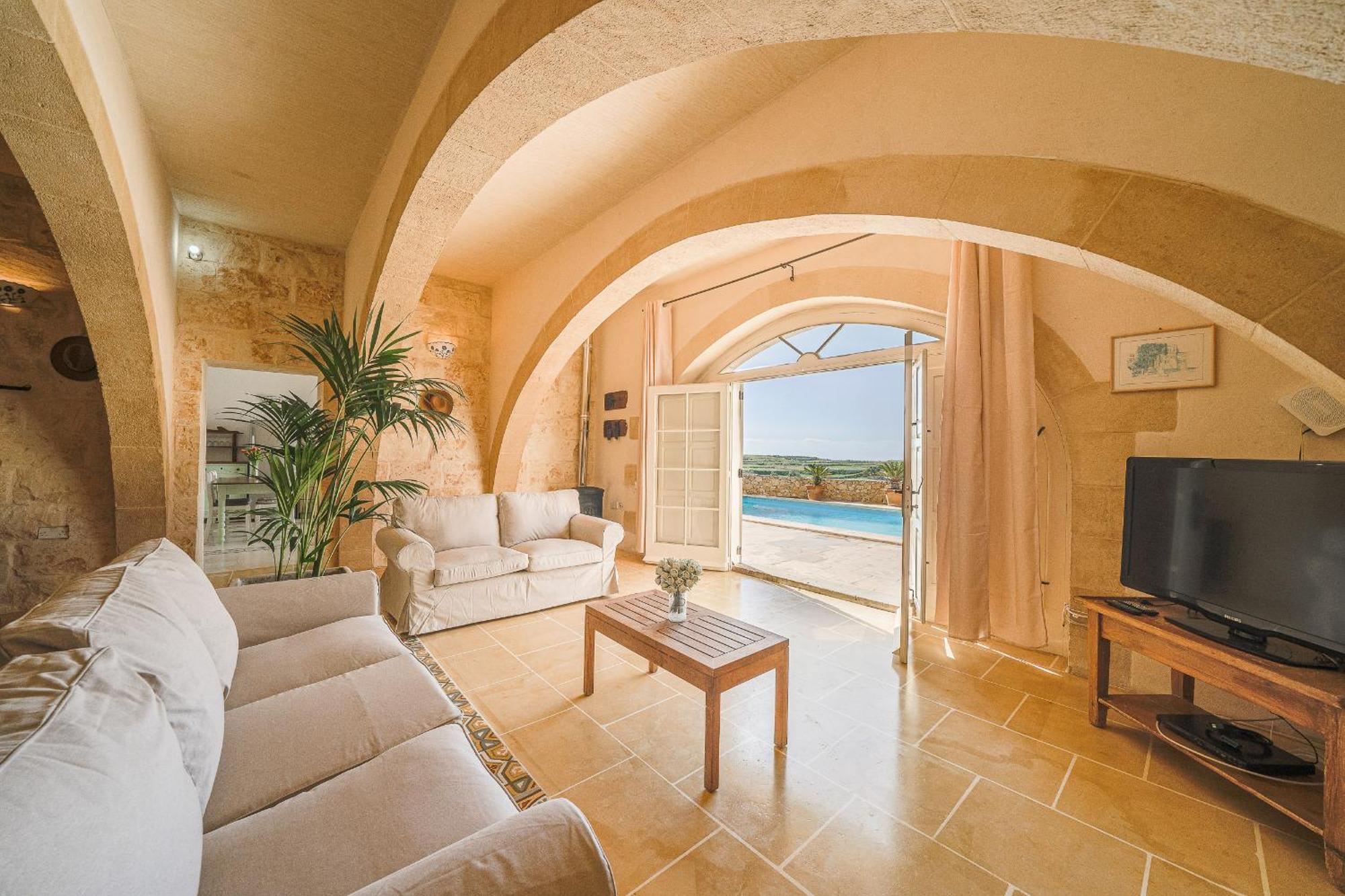 Ta' Matmura Farmhouse Gharb  Bagian luar foto